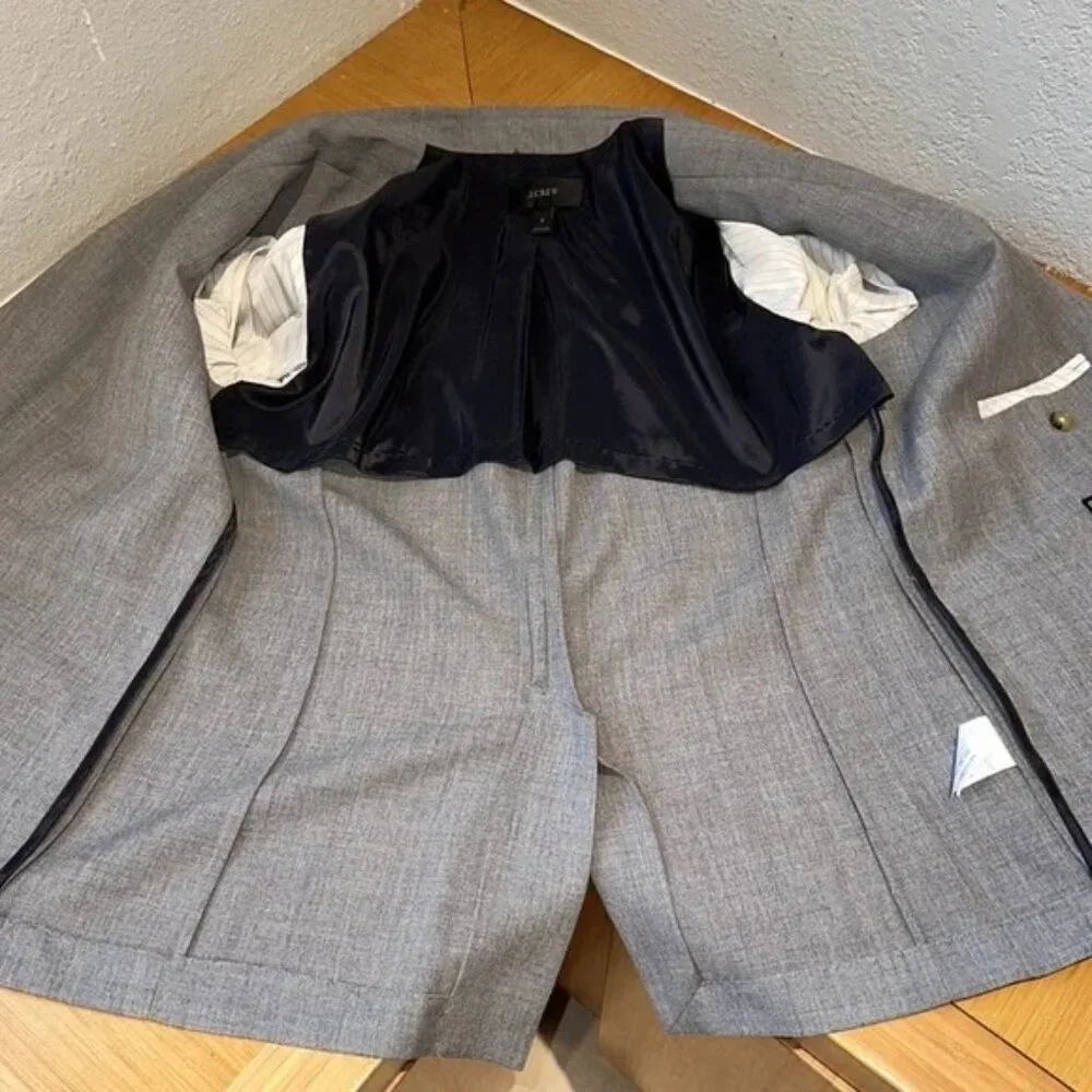 DONATED J. Crew Tollegno 1900 Campbell Traveler Blazer - Picture 9 of 10